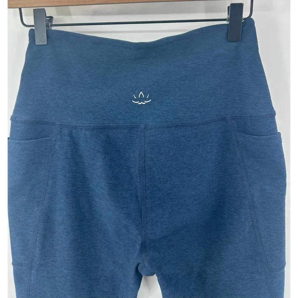 Beyond Yoga SD3452 Spacedye Out of Pocket High Waisted Midi Legging L Blue - Picture 6 of 7